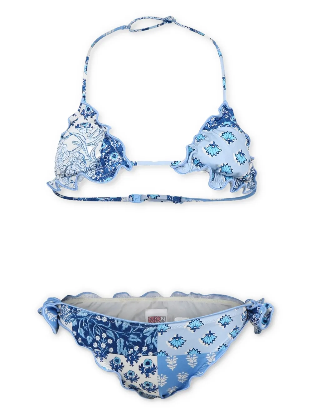 MC2 Saint Barth Kids Cris bikini Blauw