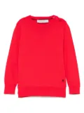 Manuel Ritz logo-embroidered top