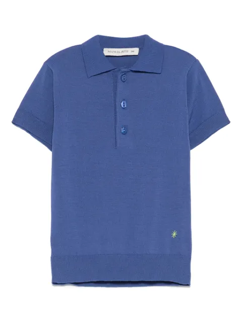 Manuel Ritz logo-embroidered polo shirt