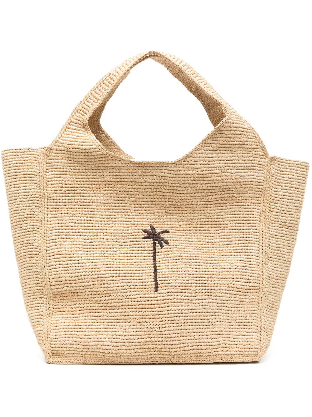 maxi raffia tote bag