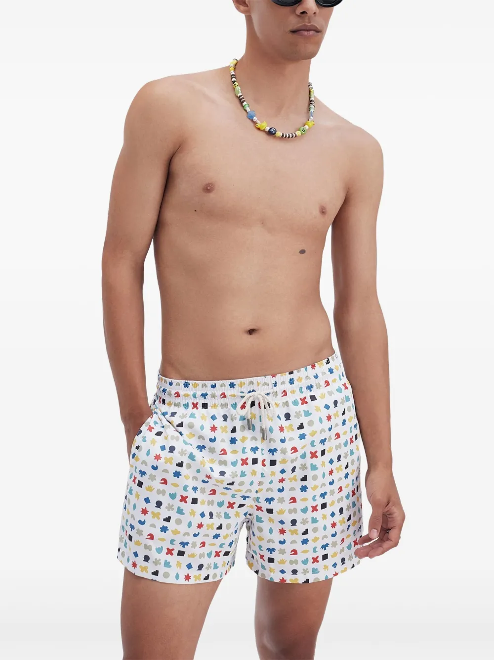 Arrels Barcelona geometric-print swim shorts | Swim & Board Shorts | Image 2