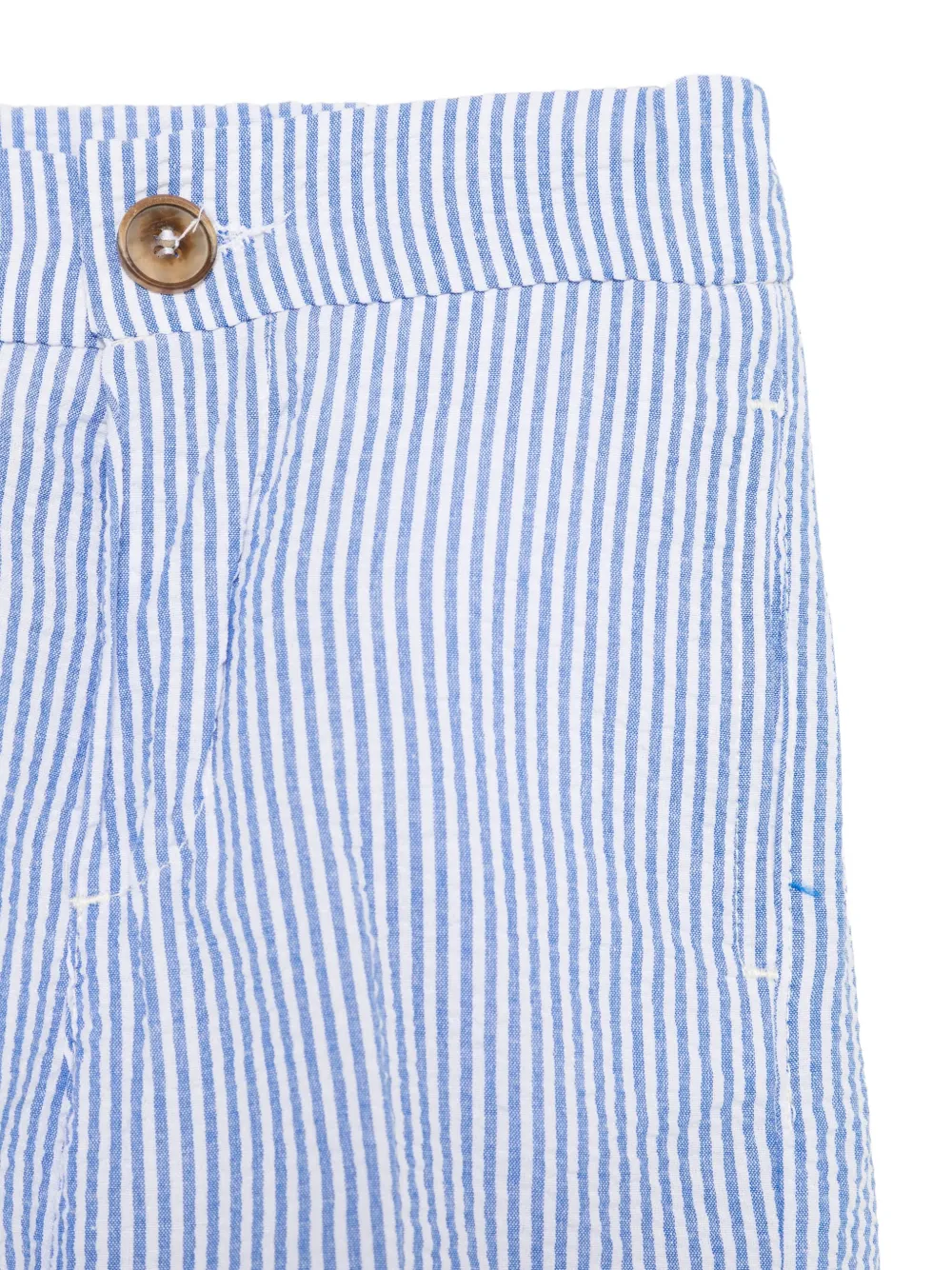 Manuel Ritz Gestreepte shorts Blauw