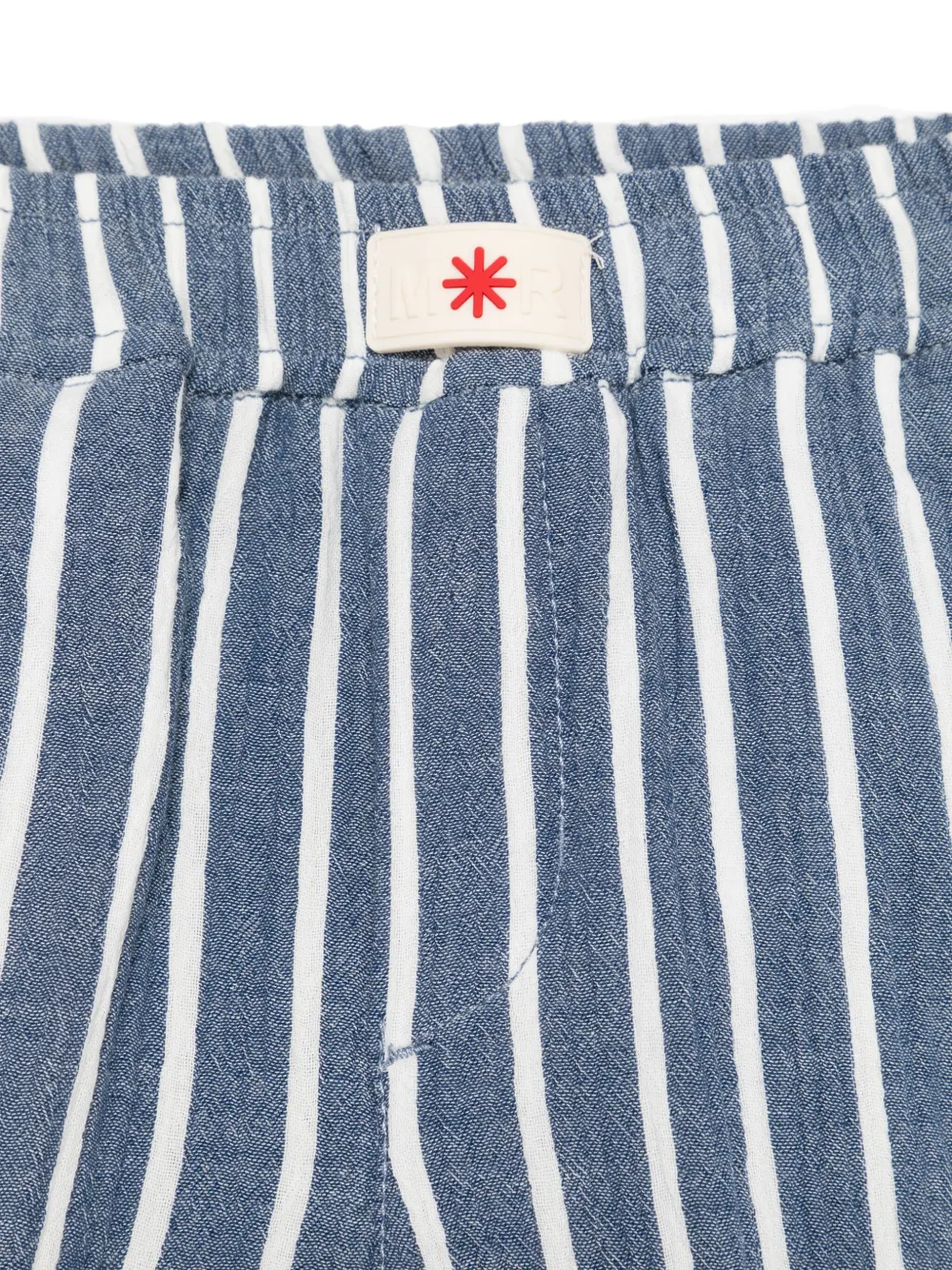Manuel Ritz Gestreepte shorts Blauw