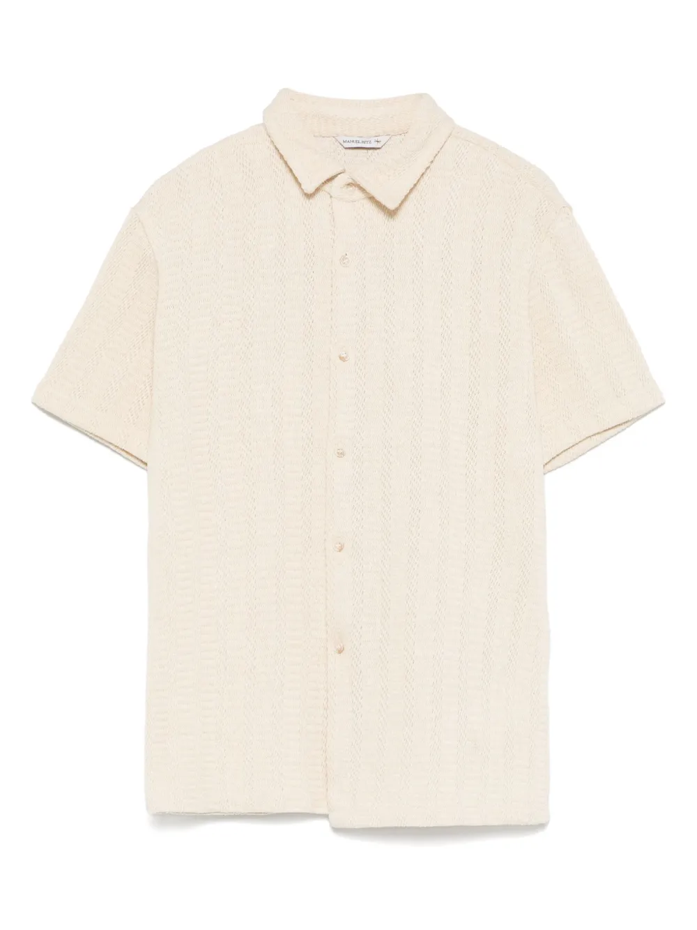 Manuel Ritz playera tipo polo texturizada | neutro | Image 1