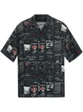 Iceberg graphic-print shirt - Black