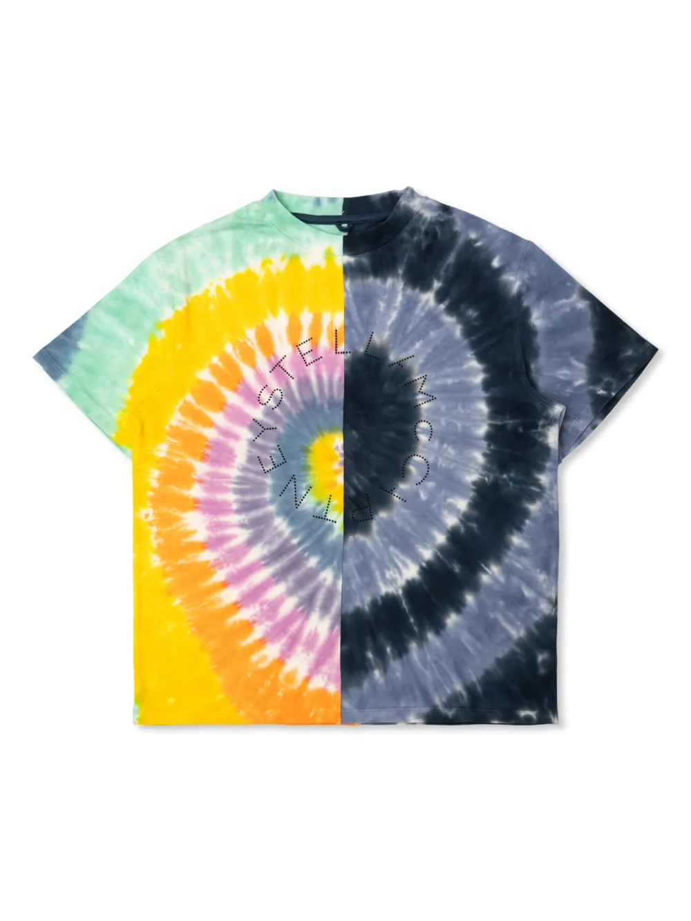 Shop Stella Mccartney Tie-dye T-shirt In Yellow