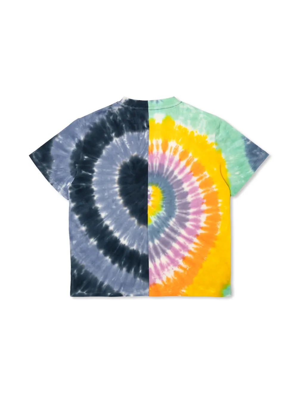 Stella McCartney Kids tie-dye T-shirt - Geel