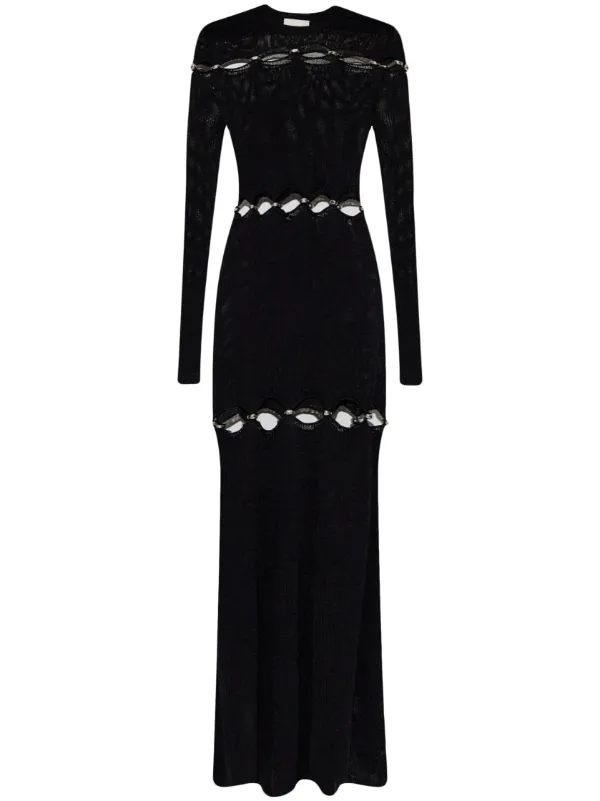 isabel marant evening dress Carrie Satin Sequin Lace-Up Formal Dress