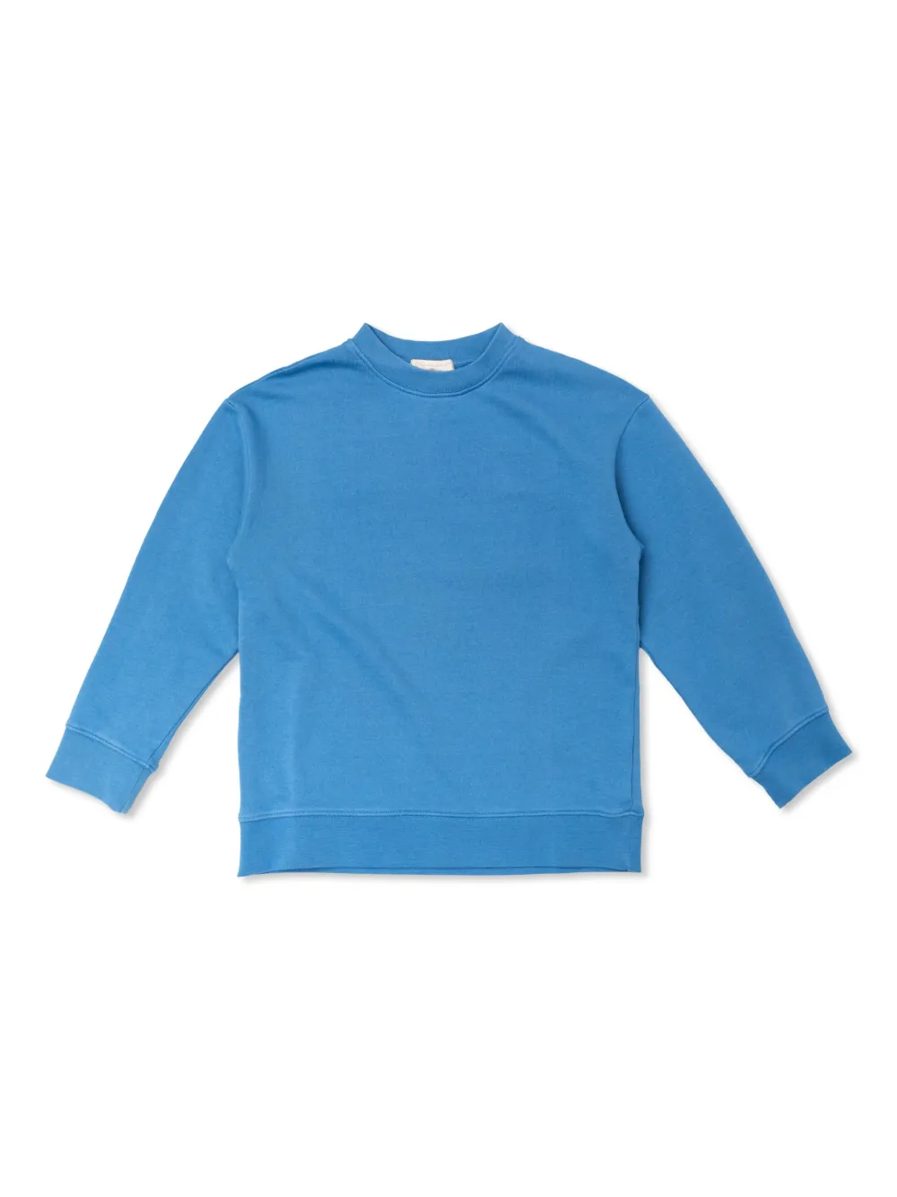 Stella McCartney Kids Sweater met geborduurd logo Blauw