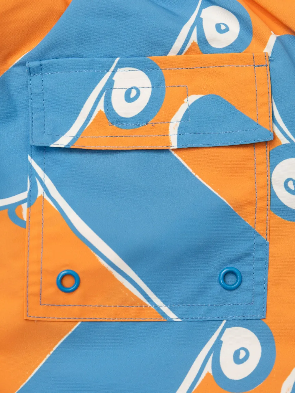 Stella McCartney Kids Zwembroek met print Blauw