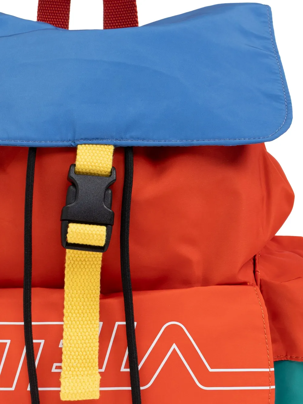 Stella McCartney Kids Rugzak met logo Oranje