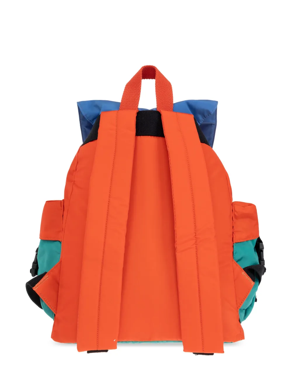 Stella McCartney Kids printed-logo backpack - Oranje