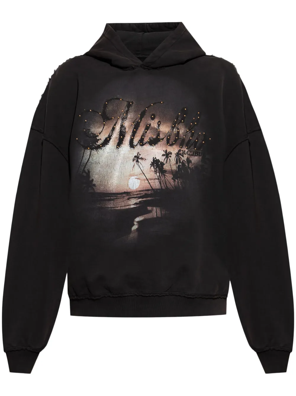 MISBHV Katoenen hoodie Zwart