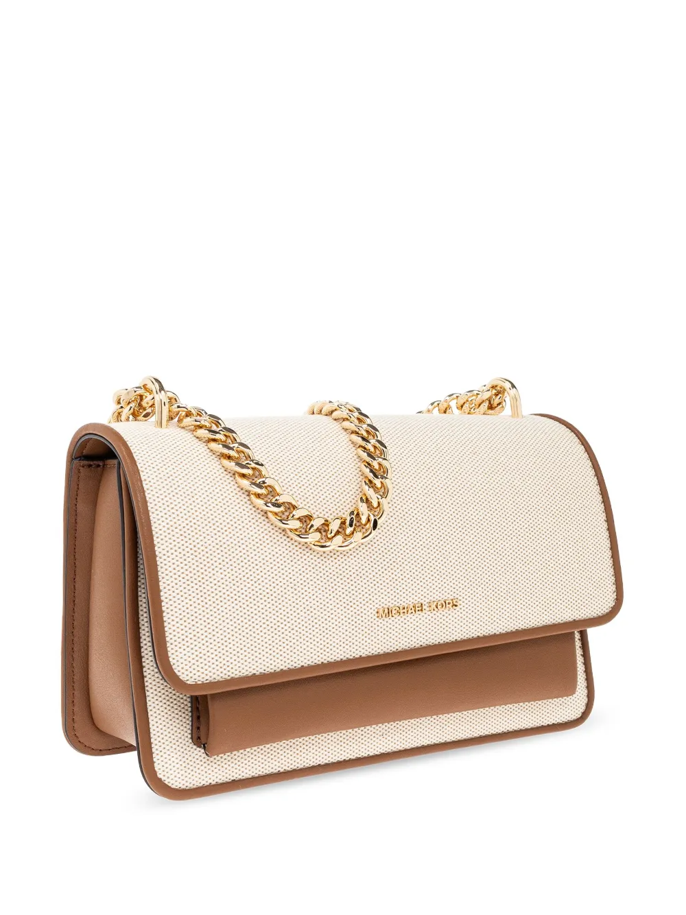 Michael Kors Crossbodytas met logo Beige
