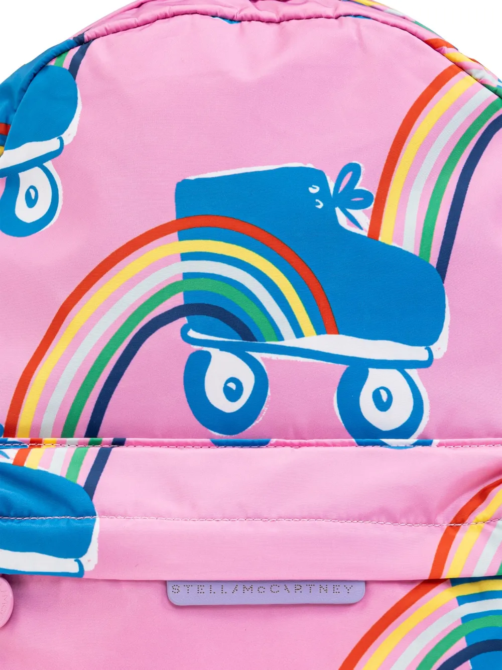 Stella McCartney Kids Rugzak met print Roze