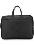 Fendi Pre-Owned 2010-2024 Zucca Spalmati business bag - Black