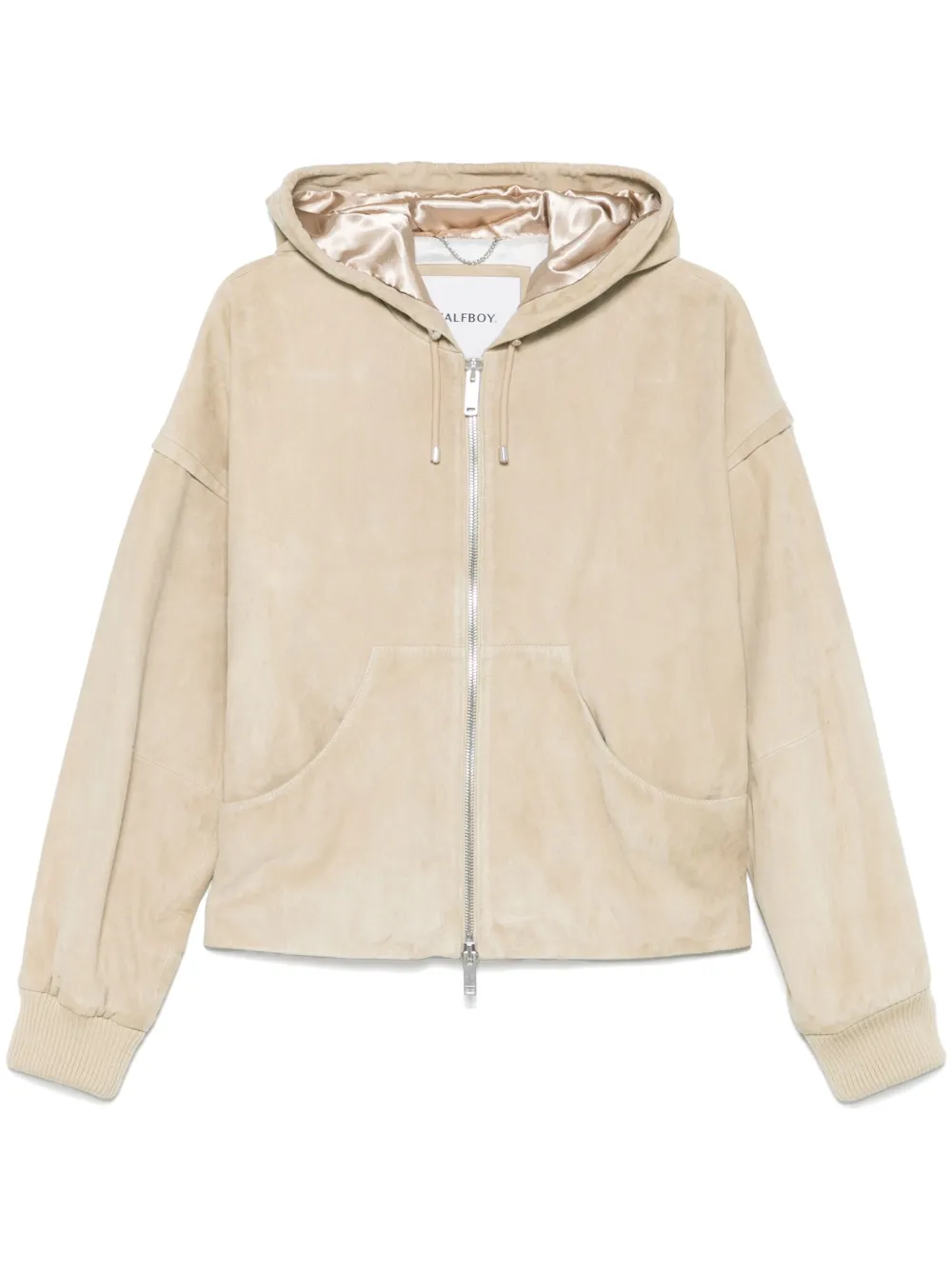 hooded bomber jacket