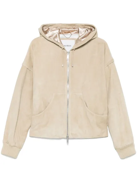 Halfboy hooded bomber jacket