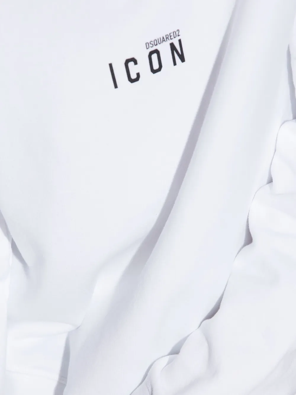 DSQUARED2 Sweater met logo Wit