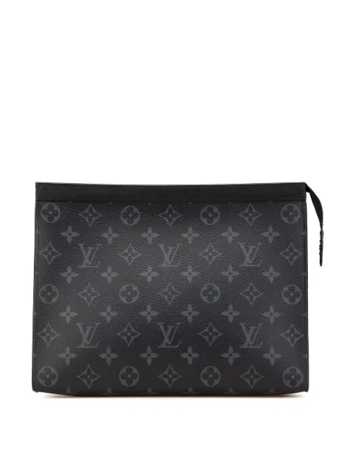 Louis Vuitton Pre-Owned 2018 Monogram Eclipse Pochette Voyage MM clutch bag