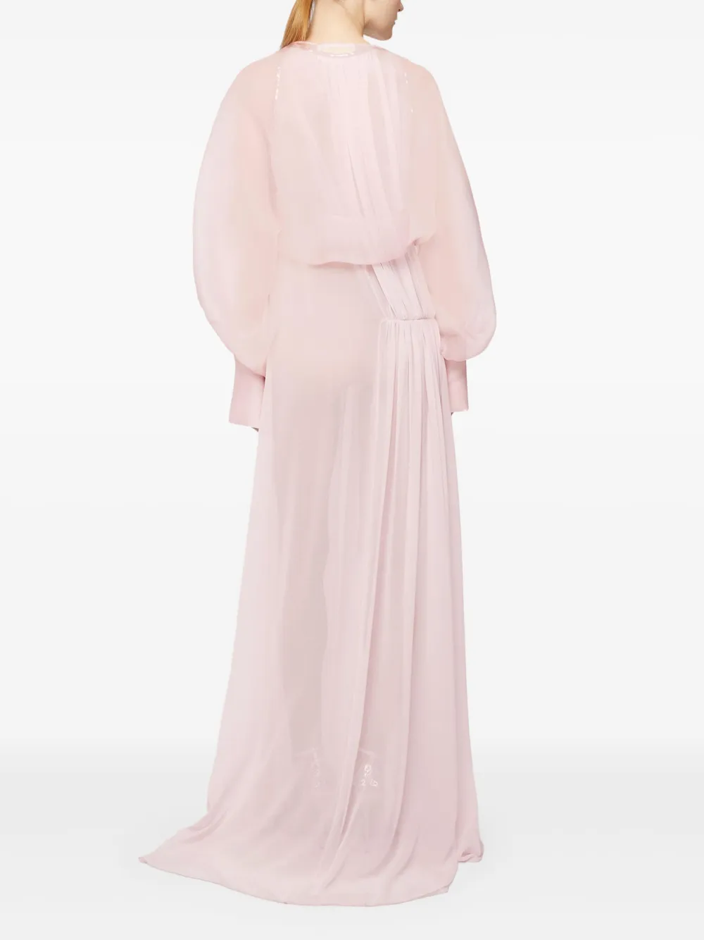 Genny Semi-doorzichtige bolero Roze