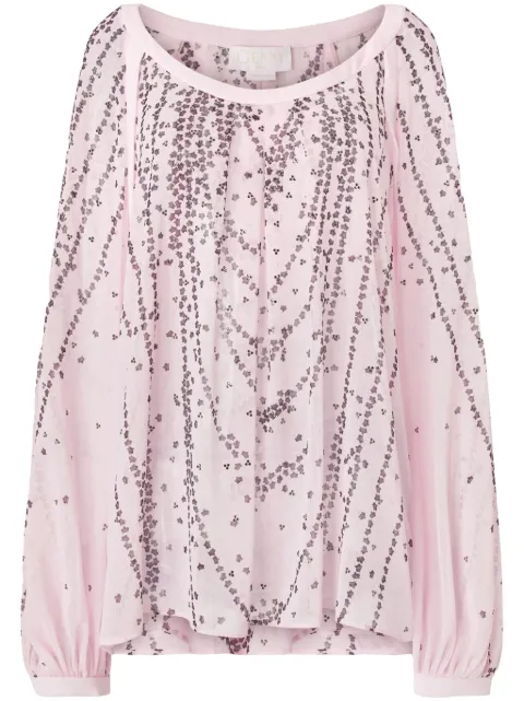 Genny blusa con detalles de strass