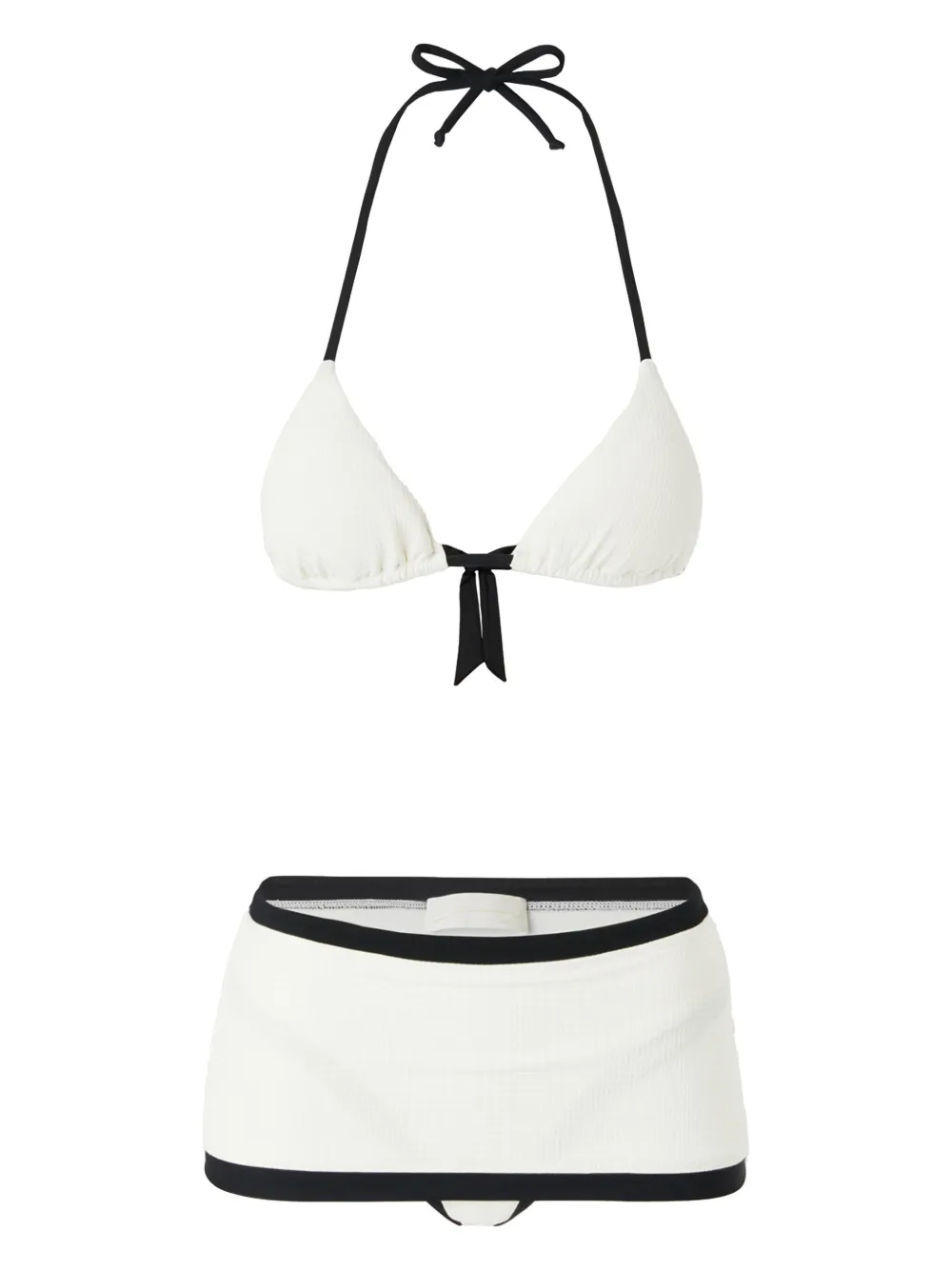 Genny skirt-detail bikini | White | Image 1