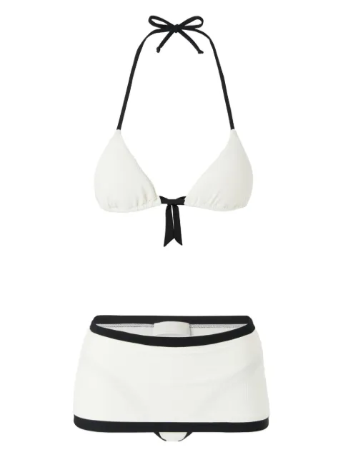 Genny skirt-detail bikini