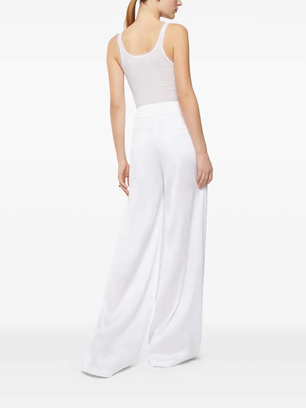 GENNY HIGH-WAIST PALAZZO TROUSERS 