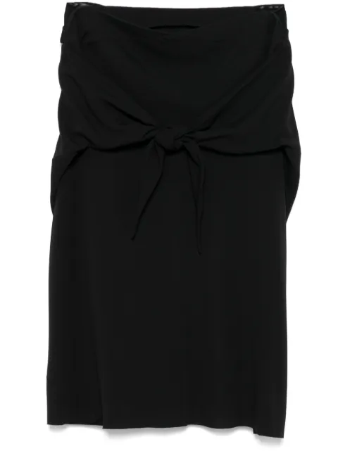 Rick Owens falda midi Strutter