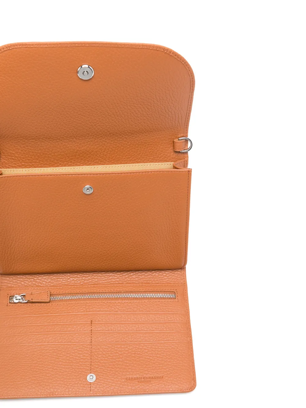 GIANNI CHIARINI Isa clutch Bruin