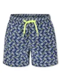 MC2 Saint Barth Kids printed swim shorts - Blue