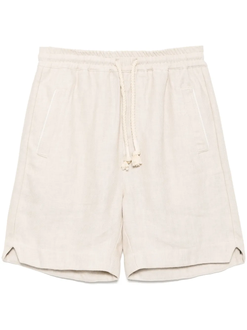 Eleventy linen deck shorts | Neutrals | Image 1