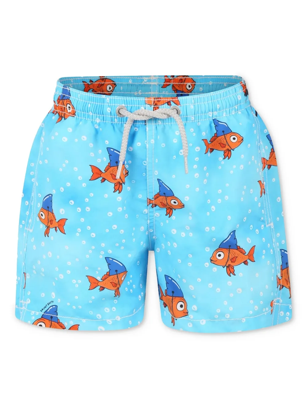 MC2 Saint Barth Kids Zwembroek met print Blauw