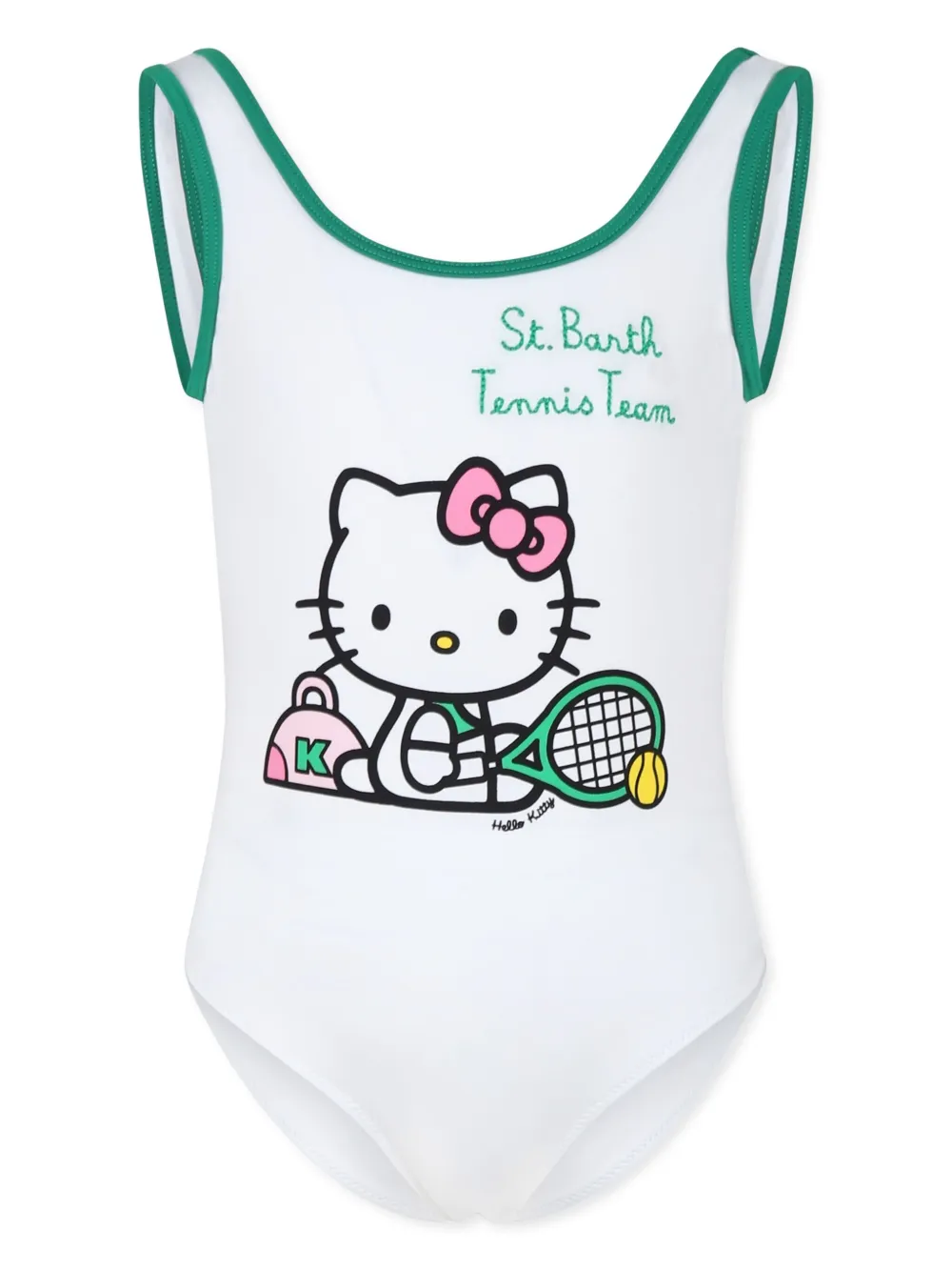 MC2 Saint Barth Kids Hello Kitty badpak Wit