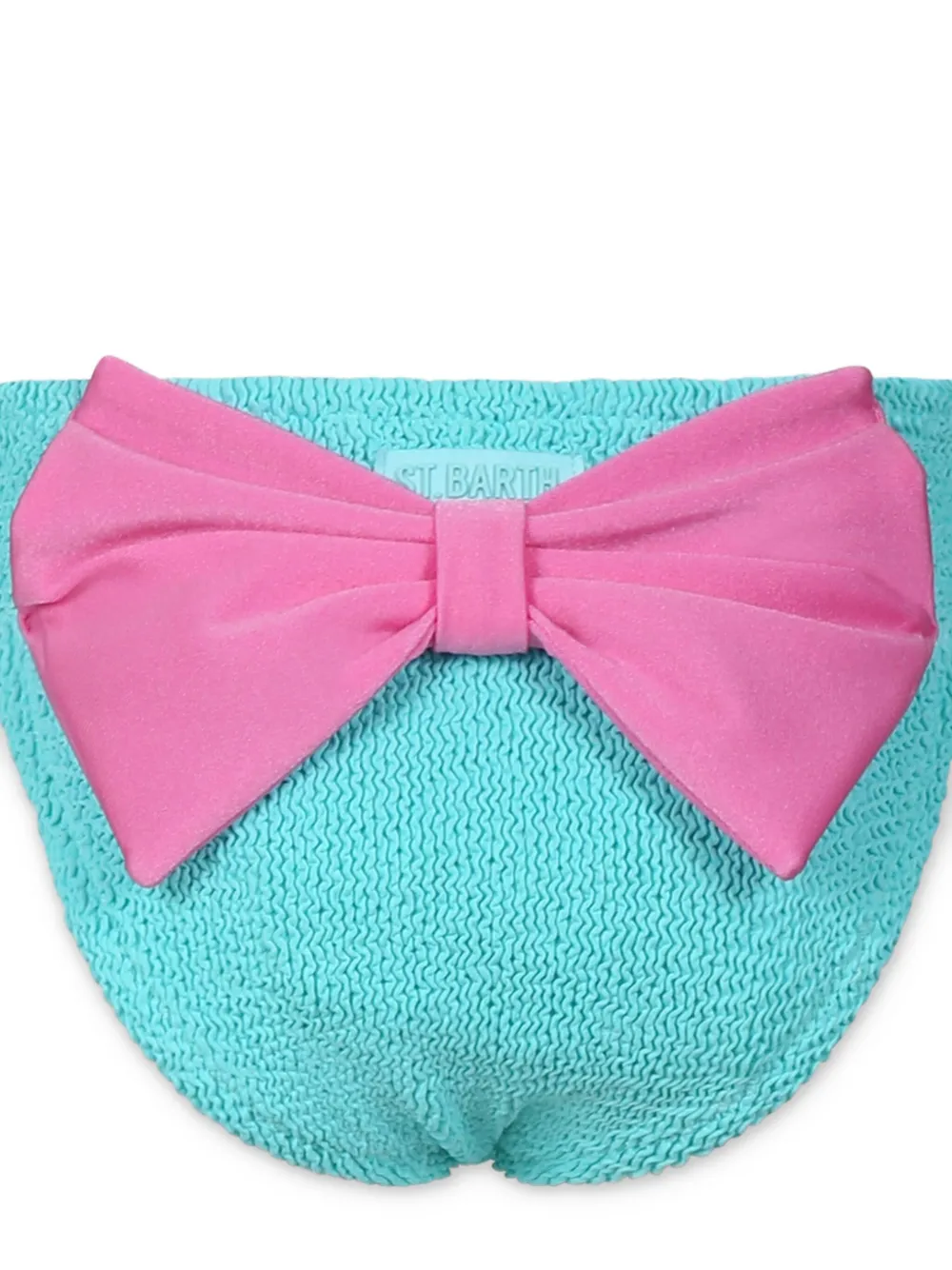 MC2 Saint Barth Kids Madame Crinkle bikinibroek Groen