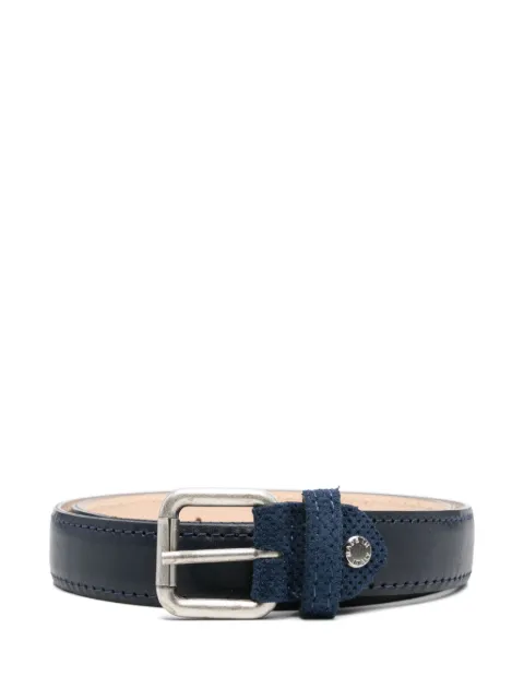 Manuel Ritz perforated-logo belt 