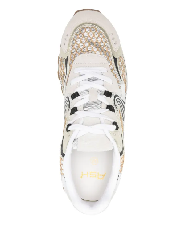 Ash Panelled Sneakers Gold FARFETCH ID