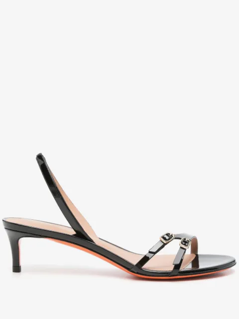 Santoni sandalias Virna con tacón 45mm