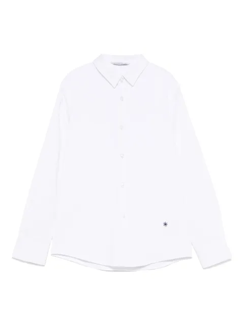 Manuel Ritz logo-embroidered shirt