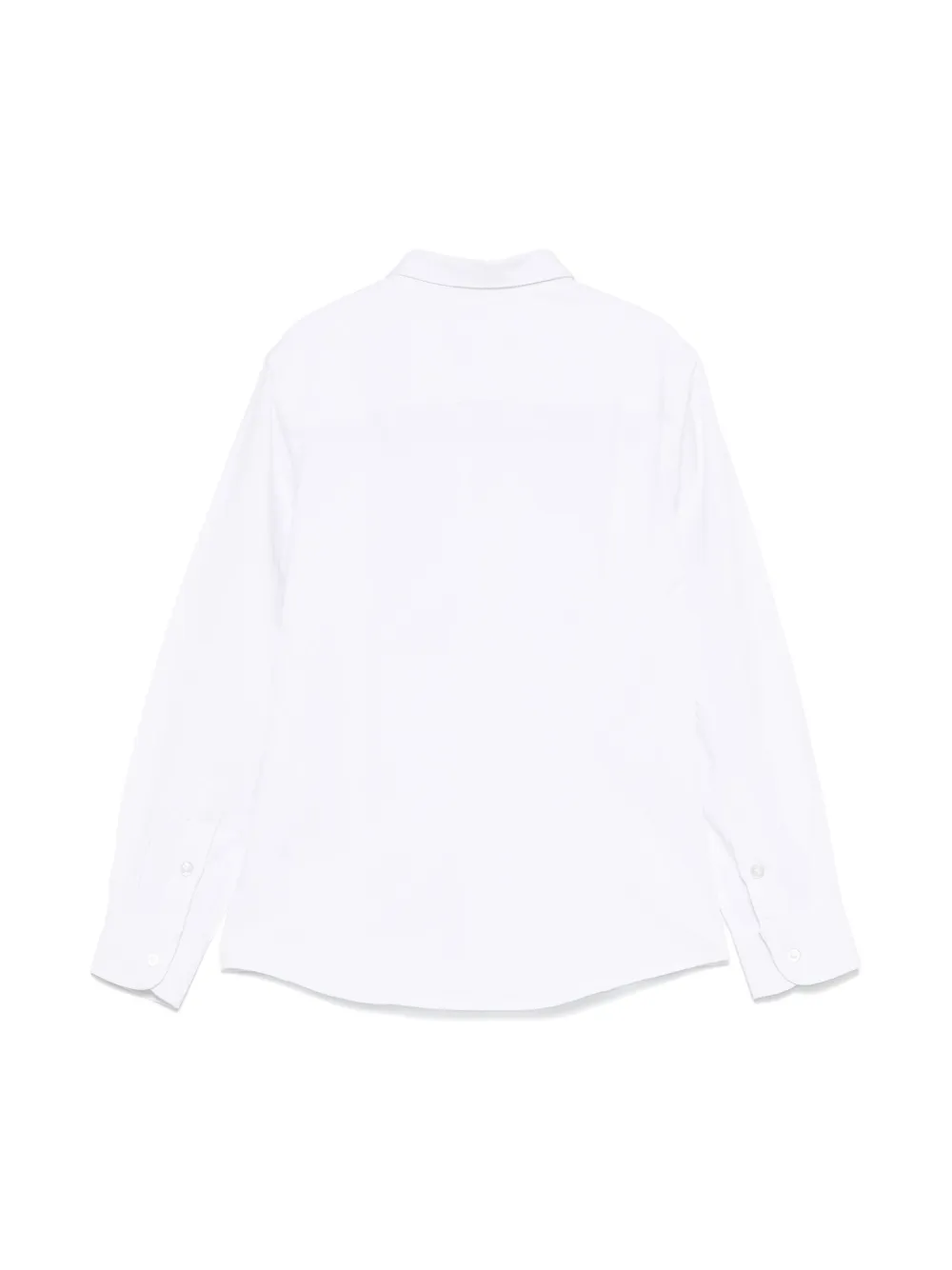 Manuel Ritz Shirt met geborduurd logo Wit