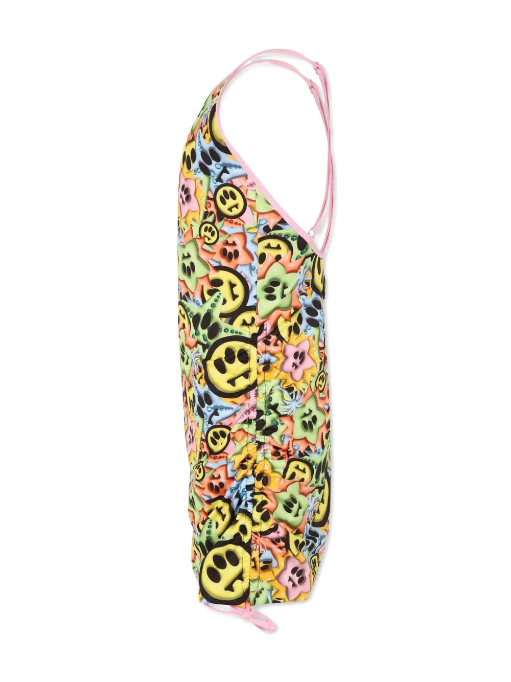 Barrow kids Jurk met logoprint Roze