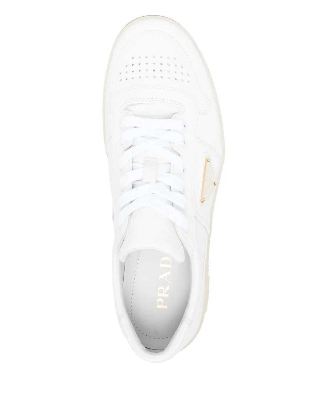 Prada Downtown sneakers Wit