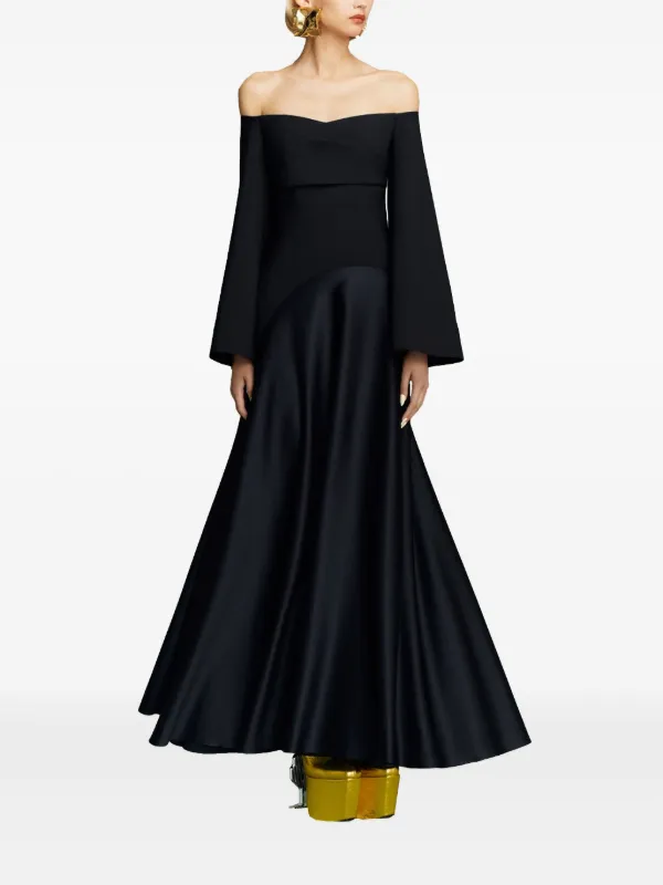 rina maxi dress RINA SILK DRESS US 4 / UK 8 / Pink Orange