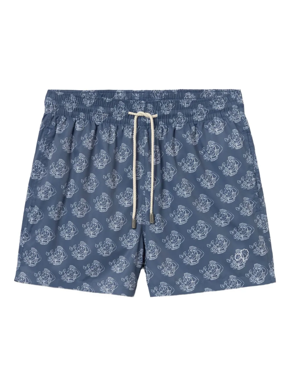 Arrels Barcelona graphic-print swim shorts | Blue | Image 1