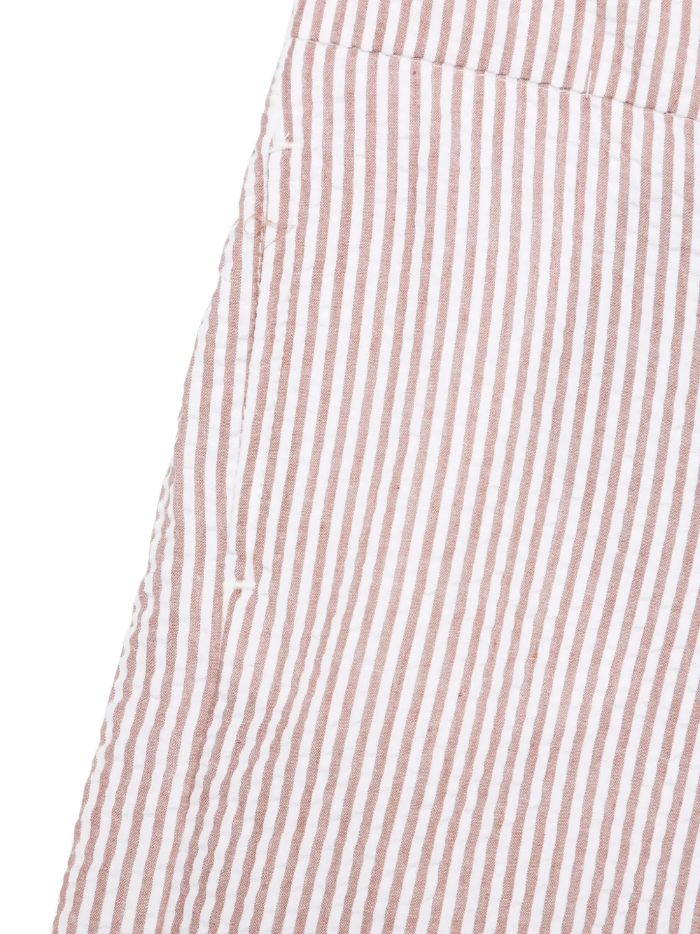 Manuel Ritz Seersucker shorts Beige