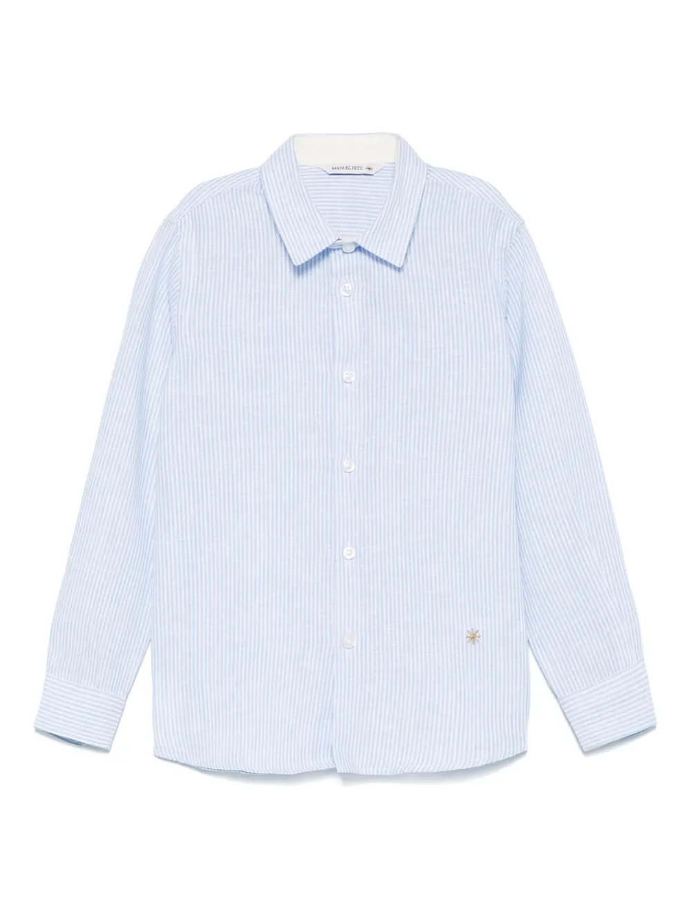 Manuel Ritz Camisa com listra | Azul | Image 1