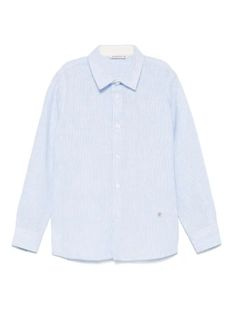 Manuel Ritz camisa con rayas estampadas