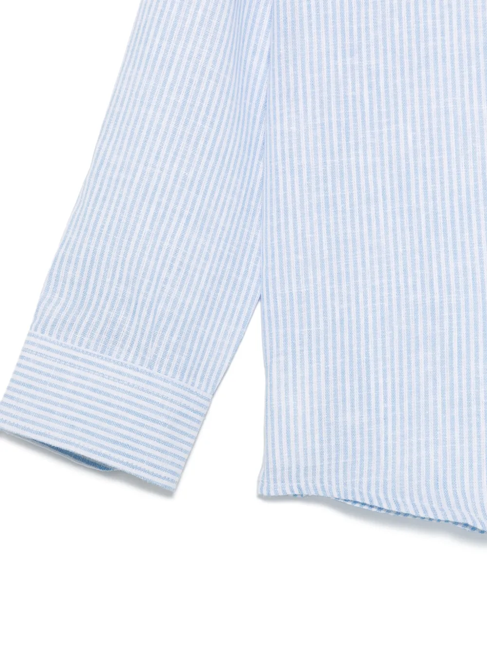 Manuel Ritz Gestreept shirt Blauw