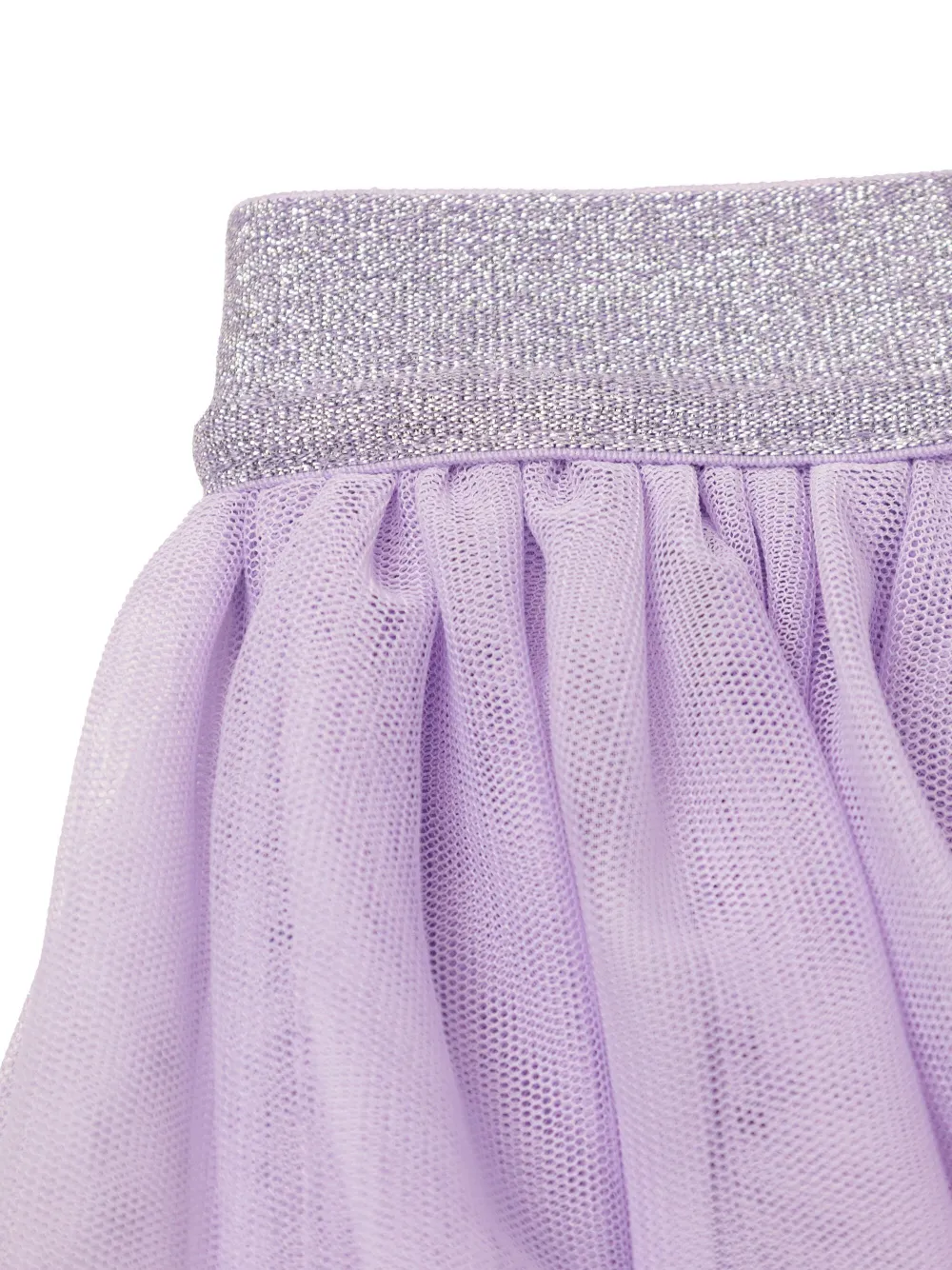 Stella McCartney Kids Mini-rok met geborduurde bloemen Paars